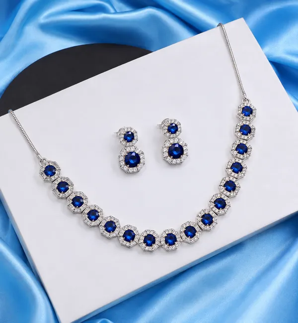 Blue_Stone_Necklace_And_Earrings_Set_for_Women