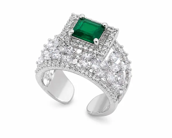 Emerald_Bloom_Adjustable_Ring