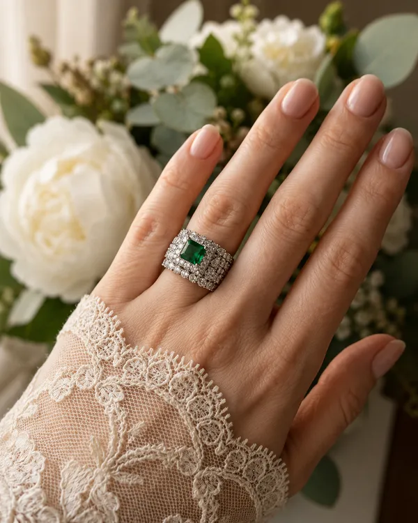 Emerald_Bloom_Adjustable_Ring