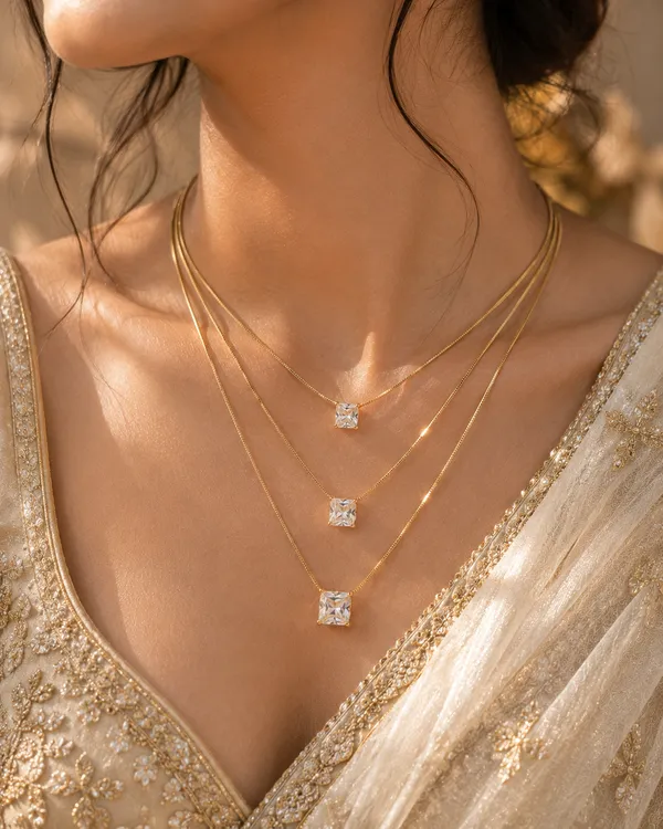 3_Layer_Gold-Plated_Pendant_Necklace