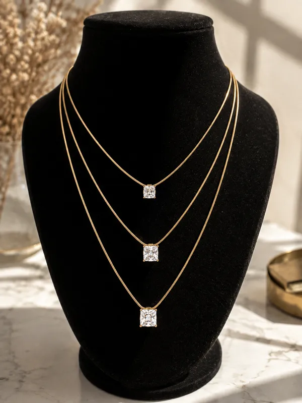 3_Layer_Gold-Plated_Pendant_Necklace