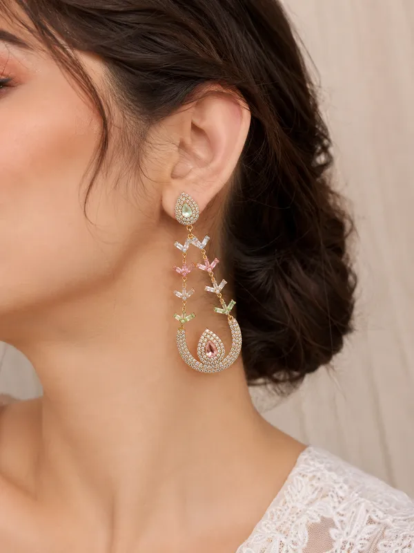Gold-Plated_Multicolor_Crystal_Chandbali_Earrings
