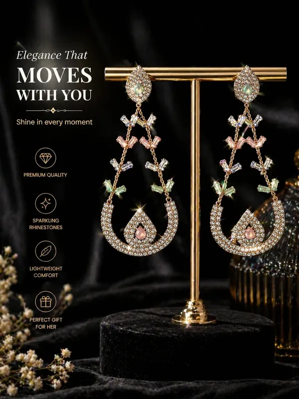 Gold-Plated_Multicolor_Crystal_Chandbali_Earrings
