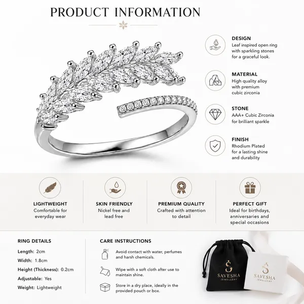 Adjustable_Leaf_Design_Open_Ring
