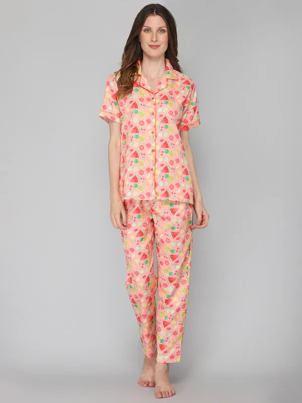 Pink_Cotton_Night_Dress_For_Womem