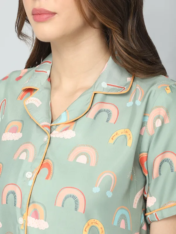 Mint_Green_Cotton_Night_Dress_For_Womem