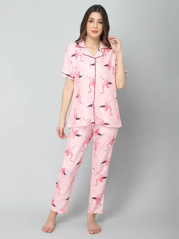 Pink_Cotton_Night_Dress_For_Womem