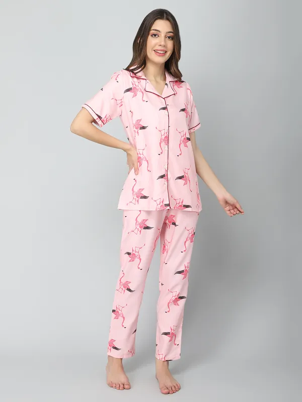 Pink_Cotton_Night_Dress_For_Womem
