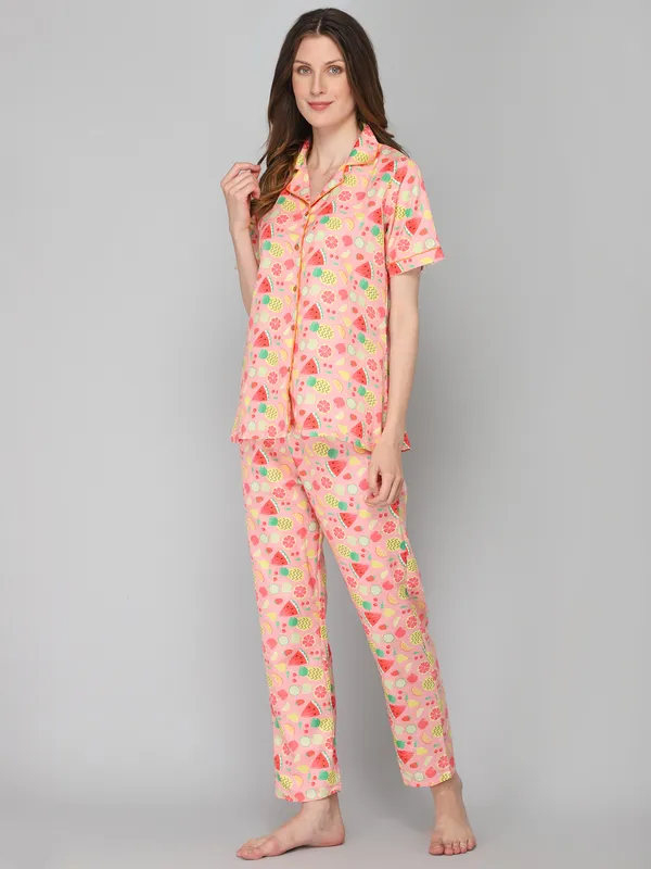 Pink_Cotton_Night_Dress_For_Womem
