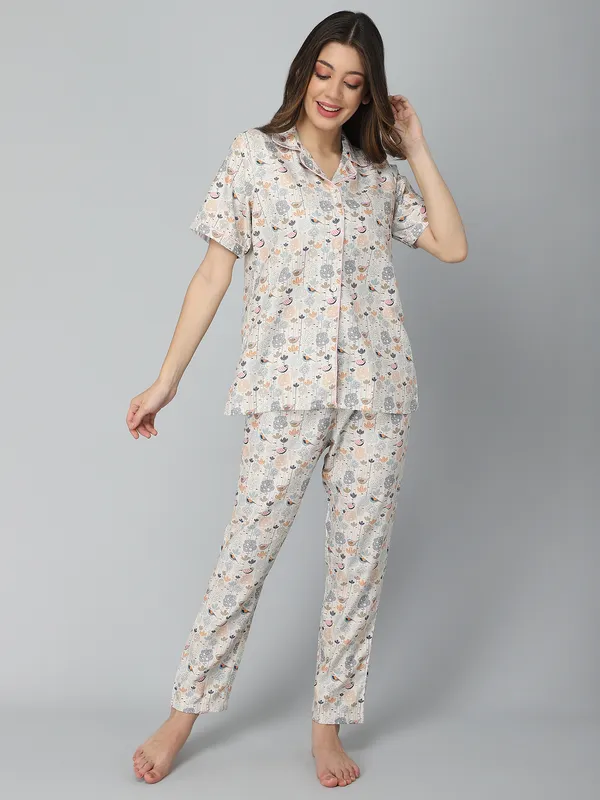 Multicolor_Cotton_Night_Dress_For_Womem