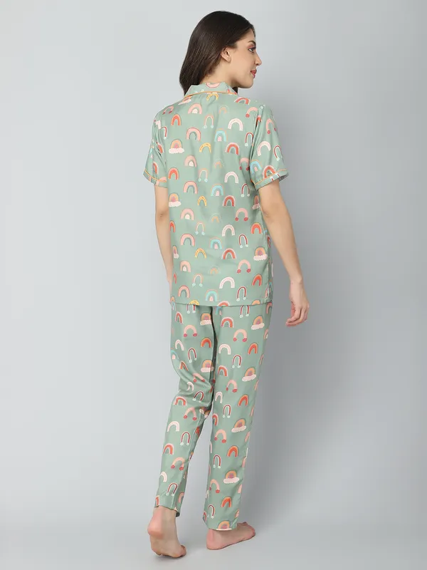 Mint_Green_Cotton_Night_Dress_For_Womem