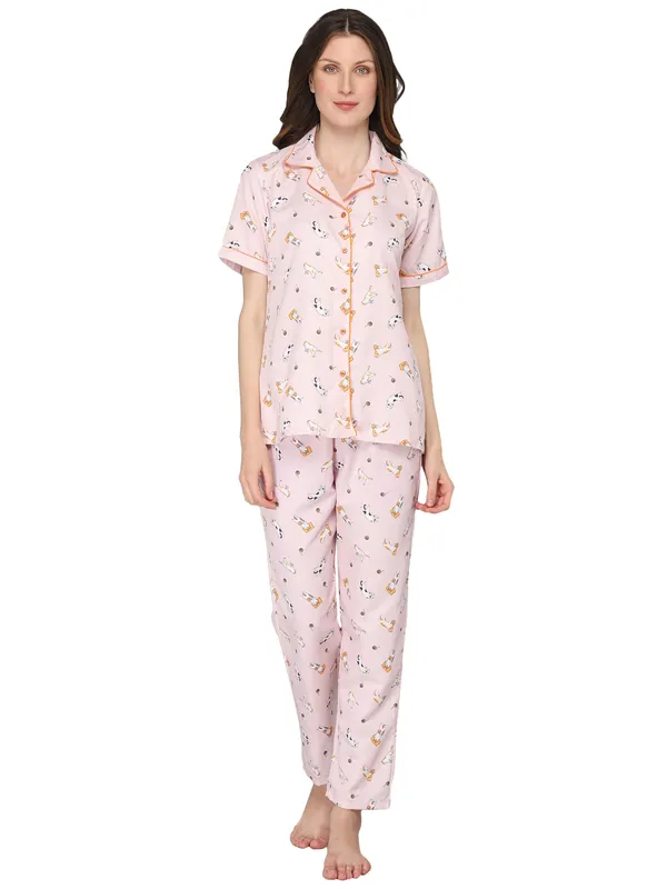 Pink_Cotton_Night_Dress_For_Womem