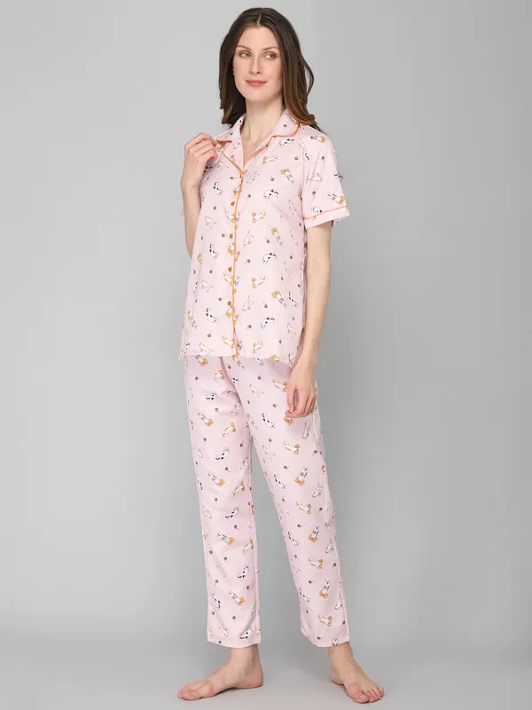 Pink_Cotton_Night_Dress_For_Womem