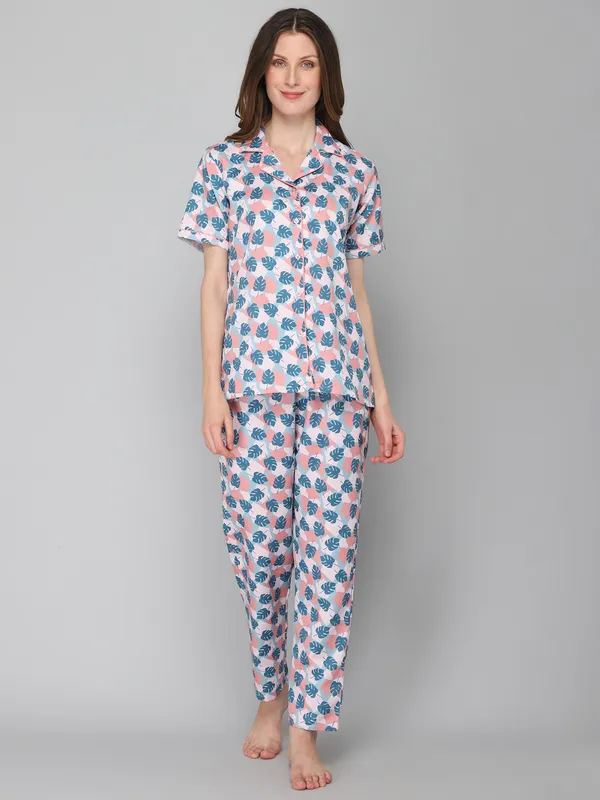 Pink_Cotton_Night_Dress_For_Womem