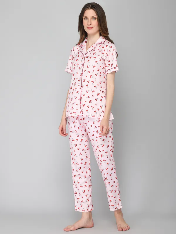 Pink_Cotton_Night_Dress_For_Womem