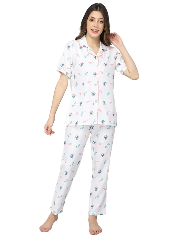 White_Cotton_Night_Dress_For_Womem