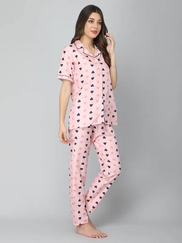 Pink_Cotton_Night_Dress_For_Womem