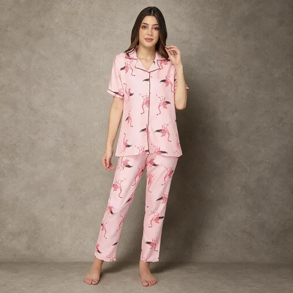 Pink_Cotton_Night_Dress_For_Womem