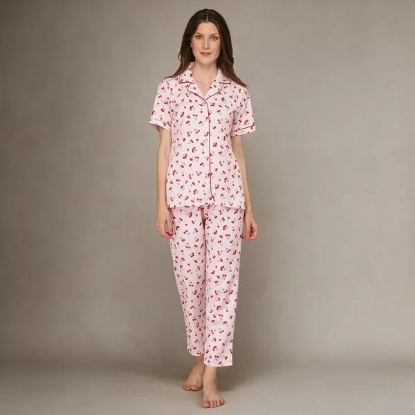 Pink_Cotton_Night_Dress_For_Womem