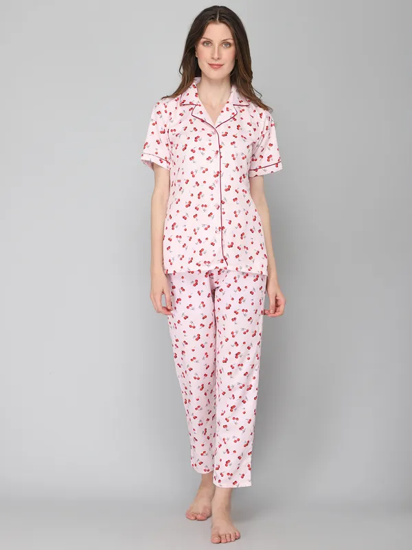 Pink_Cotton_Night_Dress_For_Womem