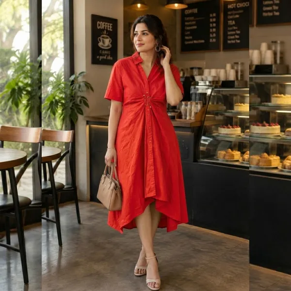 Red_Pleated_Halter_Neck_Maxi_Dress_For_Women