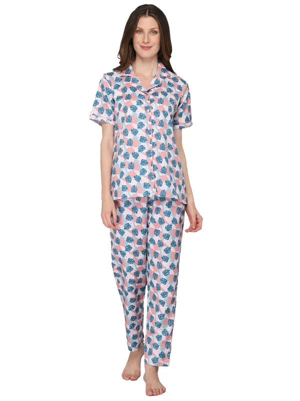 Pink_Cotton_Night_Dress_For_Womem