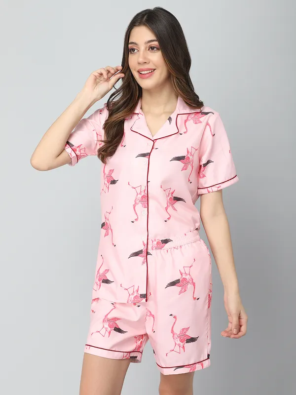 Pink_Cotton_Night_Dress_For_Womem