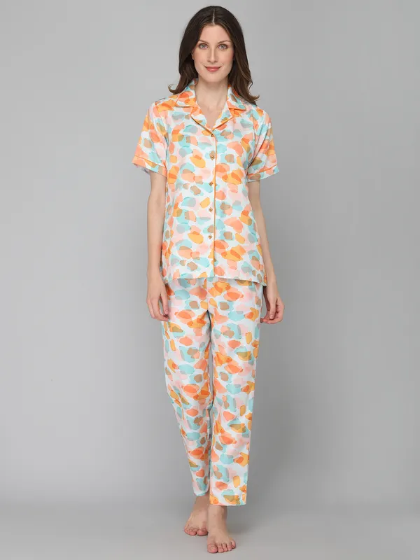 Multicolor_Cotton_Night_Dress_For_Womem