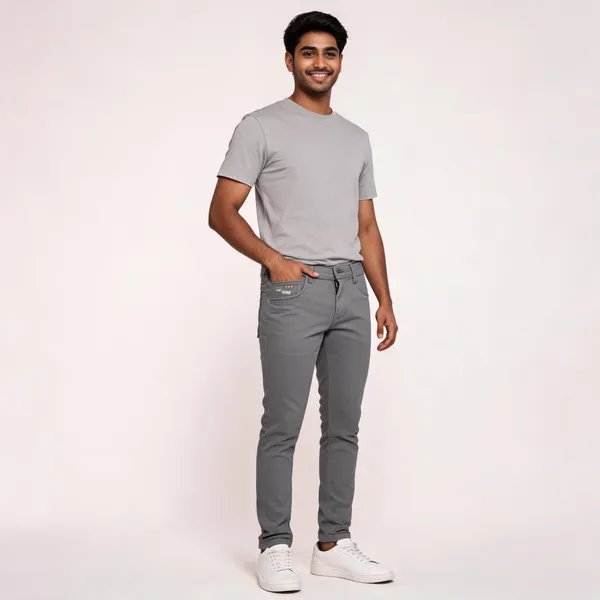 Grey_Twill_Slim_Fit_Trousers_For_Men