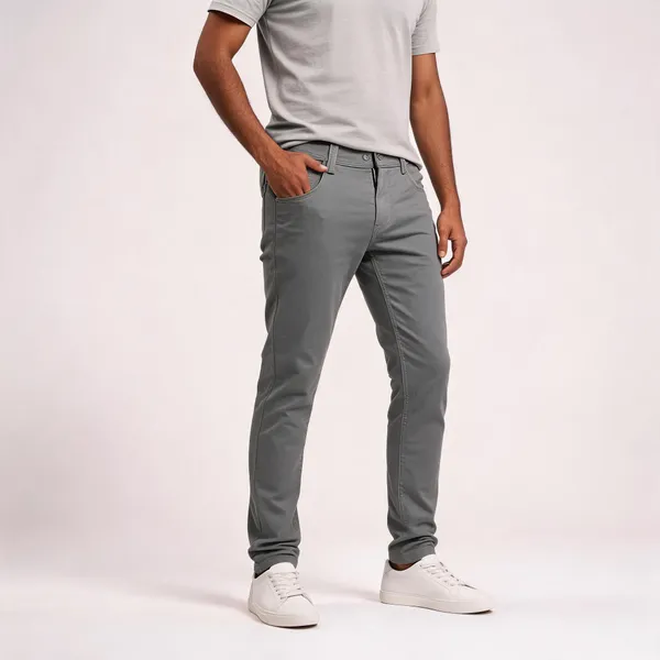 Grey_Twill_Slim_Fit_Trousers_For_Men