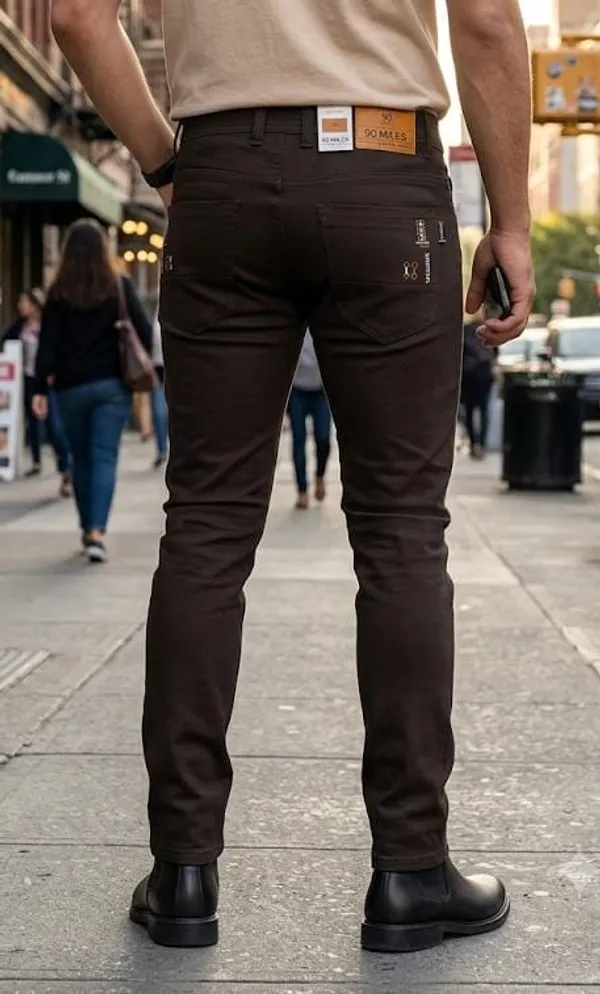 Brown_Twill_Casual_Jeans_for_Men