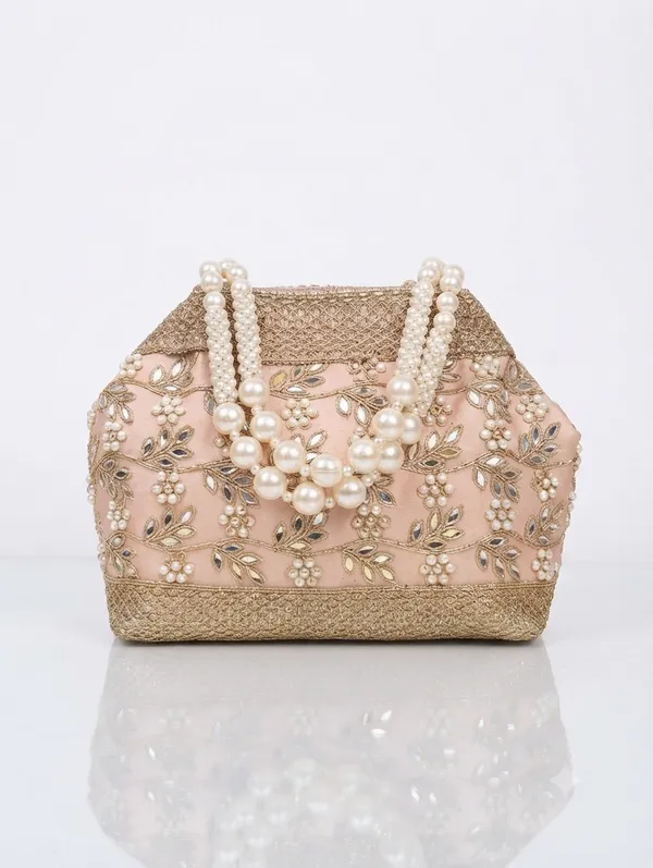 Light_Pink_Polyester_Potli_Hand_Bag_For__Women