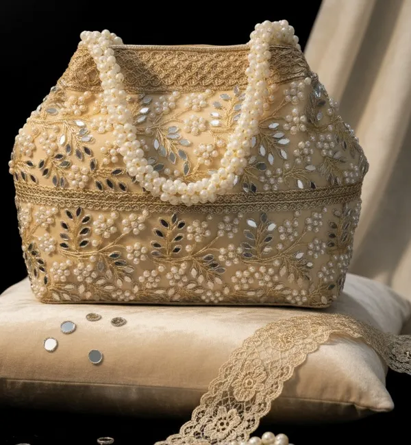 Beige_Velvet_Embroidered_Potli_Bag_for_Women