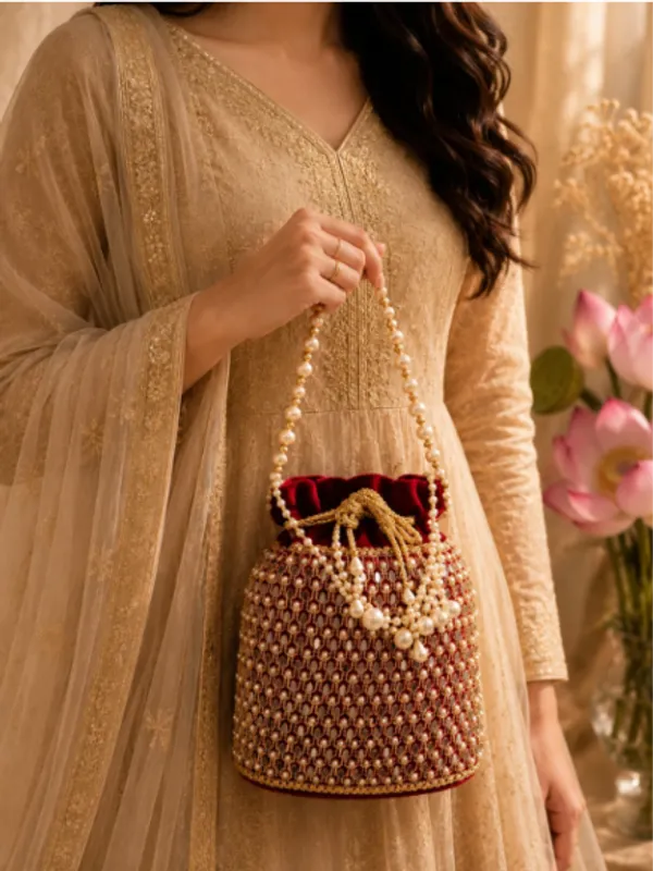 Maroon_Velvet_Beaded_Potli_Bag_for_Women