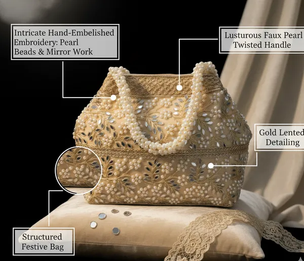 Ivory_Embroidered_Pearl_Handle_Handbag_For_Women