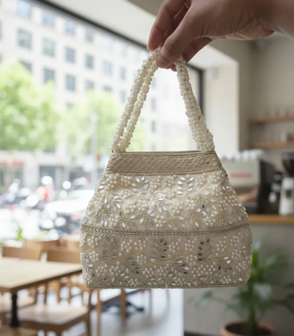 Ivory_Embroidered_Pearl_Handle_Handbag_For_Women