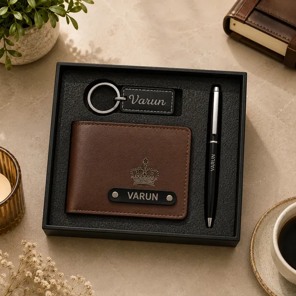 Brown_Faux_Leather_Men_Customize_Wallet_For__Men