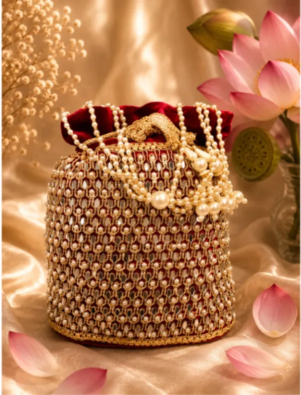 Maroon_Velvet_Beaded_Potli_Bag_for_Women