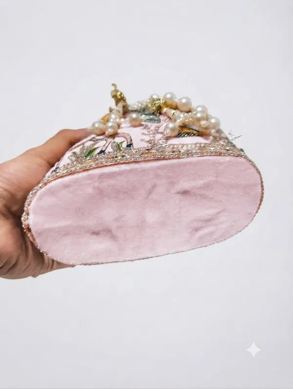 Light_Pink_Polyester_Potli_Hand_Bag_For__Women