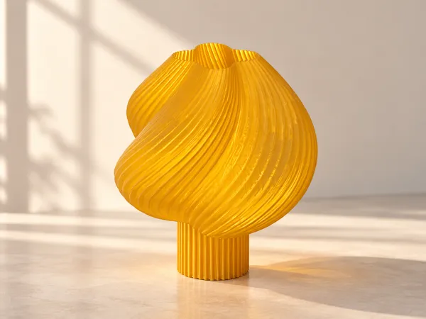 Mustard_Sculptural_Ribbed_Decorative_Vase