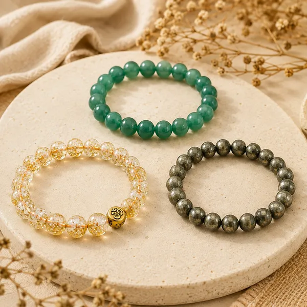 Krystalsnmore_Citrine,_Pyrite_and_Green_Aventurine_Combo