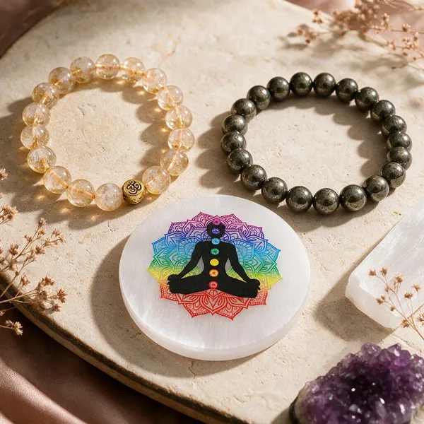 Krystalsnmore_Citrine,_Selenite_Plate_and_Pyrite_Combo