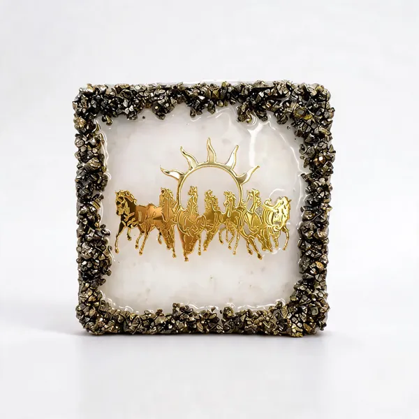 Krystalsnmore_7_Running_Horses_Pyrite_Frame