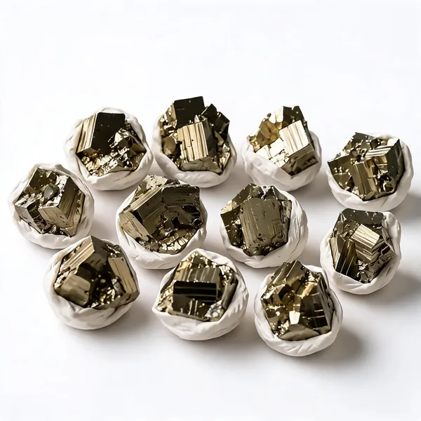 Krystalsnmore_Peru_Pyrite_Cube_Cluster
