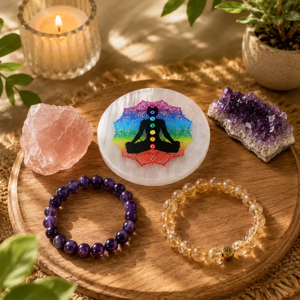 Krystalsnmore_Selenite_Plate_and_Amethyst_and_Citrine_Combo
