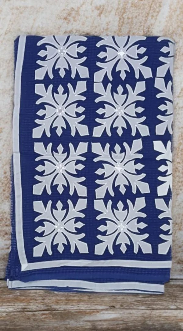 Blue_Floral_Print_Saree_for_Women