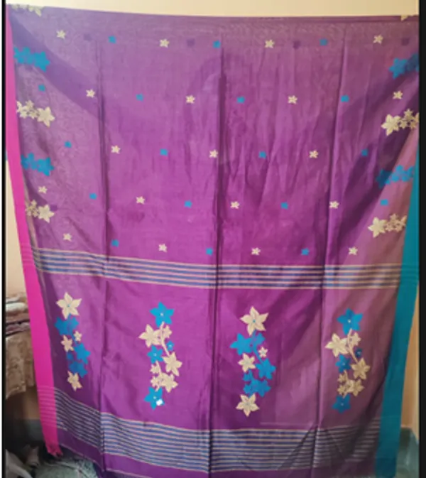 Purple_Printed_Saree_for_Women