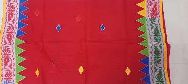 Red_Multicolour_Geometric_Pattern_saree