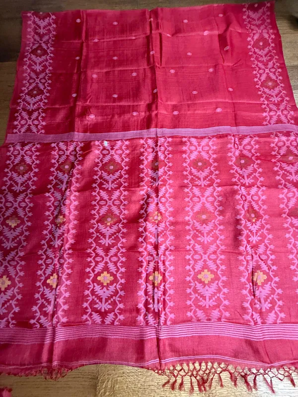 Pink_Woven_Saree_for_Women