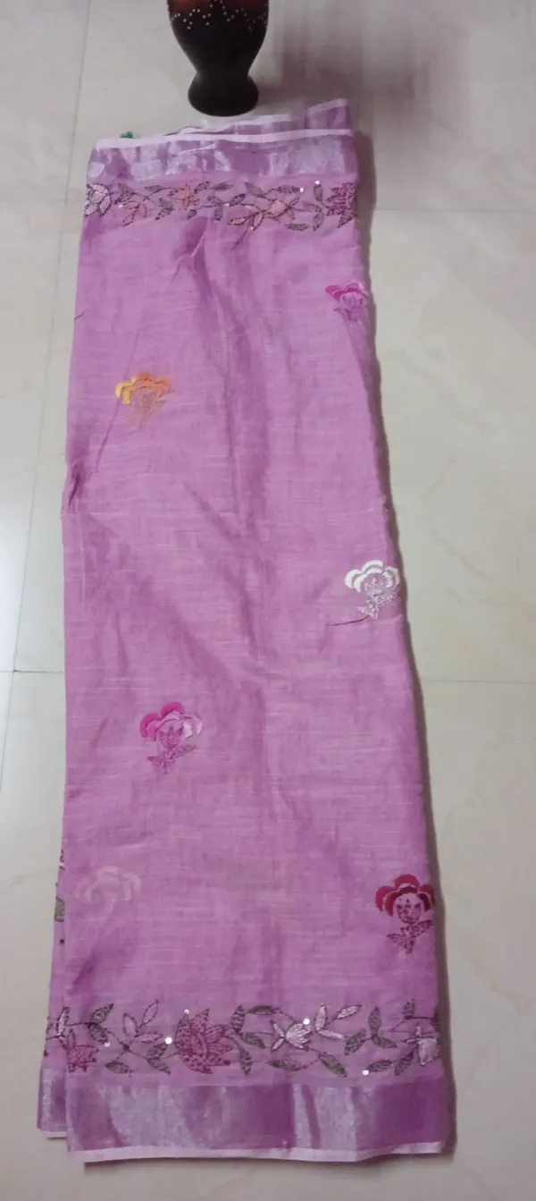 Purple_Floral_Print_Saree_for_Women